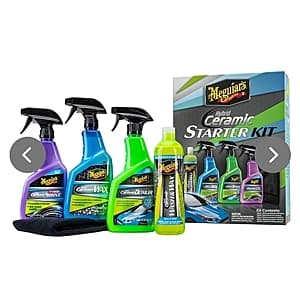5-Pc Meguiar's Hybrid Ceramic Starter Kit + 11% Menards Mail-In Rebate $16.85 (In-Store Only)