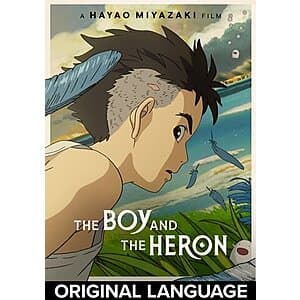 The Boy and the Heron (4K UHD Digital Animated Film) $7 & More