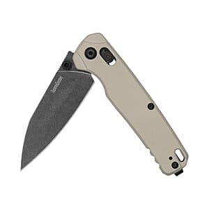 Kershaw Bel Air Folding Pocket Knife w/ 3.1" CPM MagnaCut Blade (Beige) $114.50 + Free Shipping