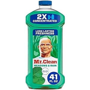 41-Oz Mr. Clean All Purpose Cleaner (Meadows & Rain or Gain) $3.65 w/ Subscribe & Save