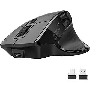 Prime Members: Acer Wireless Bluetooth Ergonomic Rechargeable Mouse w/ OLED Screen $27.50 + Free S&H