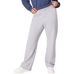 Hanes Women's EcoSmart Fleece Open Leg Sweatpants (Regular/Petite, 2 Colors) from $5.25