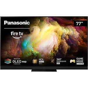 77" Panasonic Z8 Series OLED 4K UHD 144Hz Smart Fire TV (2025) $1500 + Free Shipping