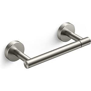 FORIOUS Wall Mount Pivoting Toilet Paper Holder (Stainless Steel) $6.25