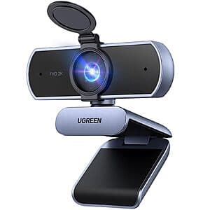 UGREEN 2K PC Webcam Ultra HD w/ Microphone $20.75 & More