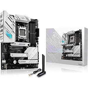 ASUS ROG Strix B650-A Gaming WiFi AMD B650 AM5 ATX Motherboard $130 + Free S&H