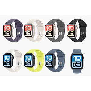 Refurb/Excellent: 40mm Apple Watch SE 3 GPS + Cellular w/ Sport Band (various) $182.40 + Free S&H