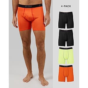 4-Pk 32 Degrees Men's Cool Active Boxer Briefs (Various Colors) $12 + Free S&H on $23.75+