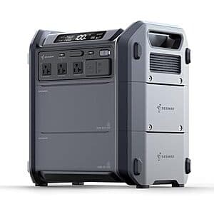 Segway Cube 2000 2048Wh 2200W LiFePO4 Power Station $500 + Free S&H