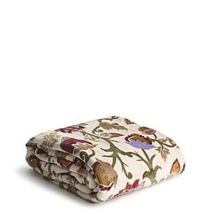 50" x 80" Vera Bradley Fleece Plush Throw Blanket (Various Designs) $20