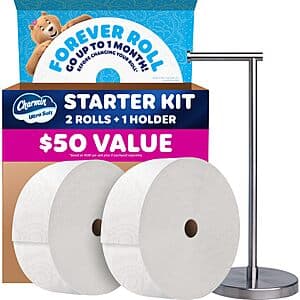 Charmin Toilet Paper Ultra Soft Forever Roll Starter Kit $19.95 w/ S&S
