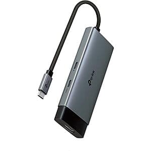 TP-Link USB-C Hub 5-in-1 Multiport Adapter w/ 4K@60Hz HDMI & 100W PD $11.95