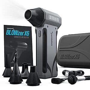 Sabrent BLOWZER X6 Cordless Air Duster w/ Carrying Case $49 + Free S&H