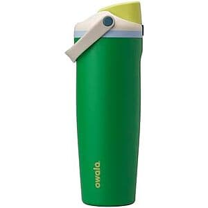 30-Oz Owala FreeSip Sway Insulated Stainless Steel Water Bottle (2 colors) $28