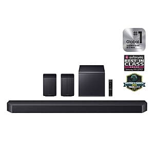 Samsung EPP/EDU: 11.1.4 ch HW-Q990F Soundbar, Subwoofer & Rear Speakers $800 + Free S&H