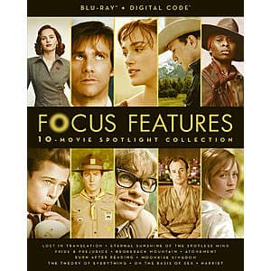 Focus Features 10-Movie Spotlight Collection (Blu-ray + Digital) $25 + Free Shipping