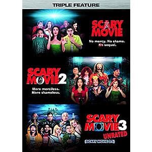 3-Film Scary Movie Collection (DVD) $5